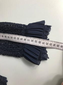 Блузка Massimo Dutti кружевная, маркировка 40, визуально на 46 размер