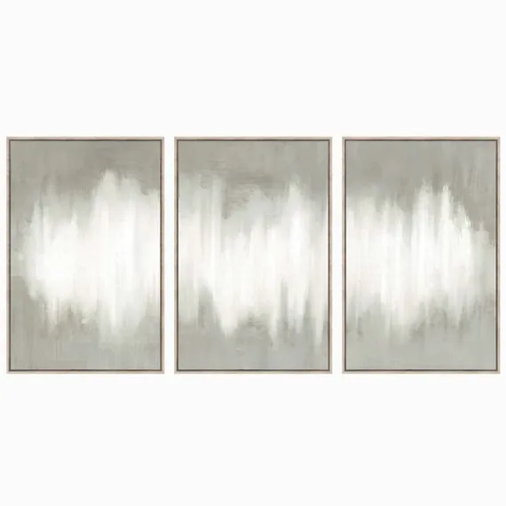 Набор из 3 постеров Note 60х90 см, белый, серый