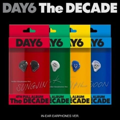 Альбом DAY6 - THE DECADE 4th Full Album IN-EAR EARPHONES RANDOM Version