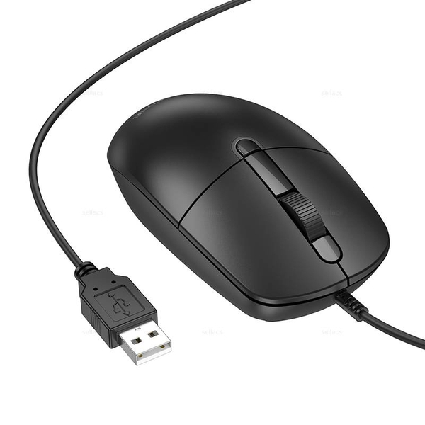 Проводная мышь Borofone BG17 (black)