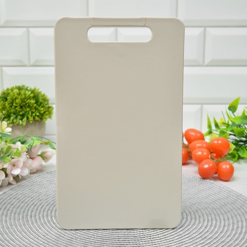 Доска разделочная 27*16*0,6см №5, слоновая кость