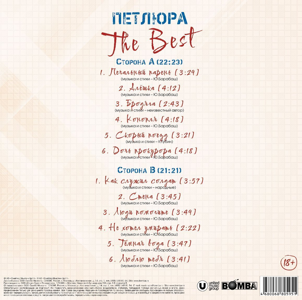 Петлюра / The Best (LP)