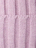 Шапка зимняя для девочки с помпоном и снуд