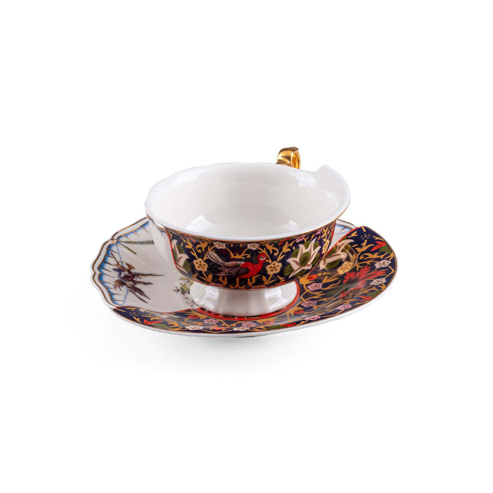 Чайная чашка с блюдцем Seletti Hybrid Kannauj