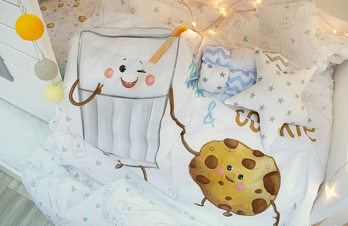 Комплект "Печеньки с молоком"