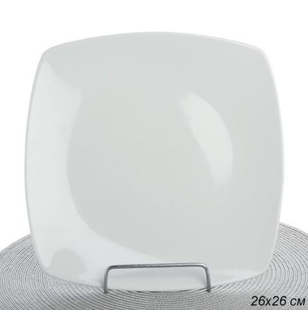 Блюдо 26х26 см 2 сорт / T-116 /уп 30/ 657256