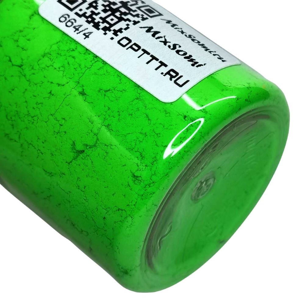 НЕОНОВЫЙ ФЛУОРЕСЦЕНТНЫЙ ПИГМЕНТ 664/4 PLASTIC - ЗЕЛЁНЫЙ - розница / опт