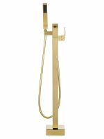 Смеситель для ванны напольного монтажа WONZON & WOGHAND FIT WW-88649009-BG брашированное золото
