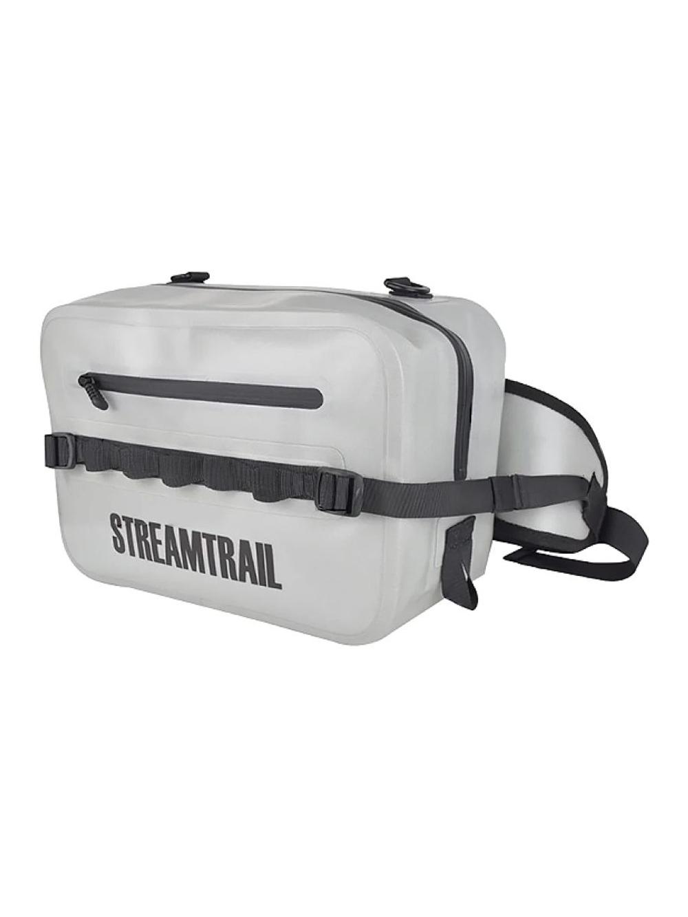Гермосумка поясная Stream Trail Stormy Hip Bag Grey 13L (гермомолния)