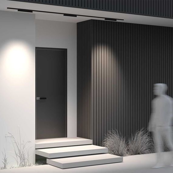 Уличный трековый светильник Maytoni Outdoor O-TR02-2-S-18WB4K