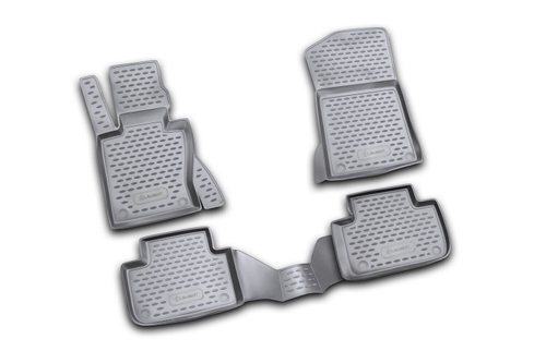 Коврики в салон для BMW X3 (E83), 2003-2006, 2006-2010, 4 шт. (полиуретан) NLC.05.16.210