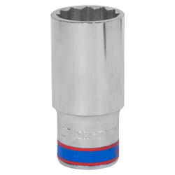 Головка торцевая глубокая двенадцатигранная 1/2&quot;, 27 мм KING TONY 423027M