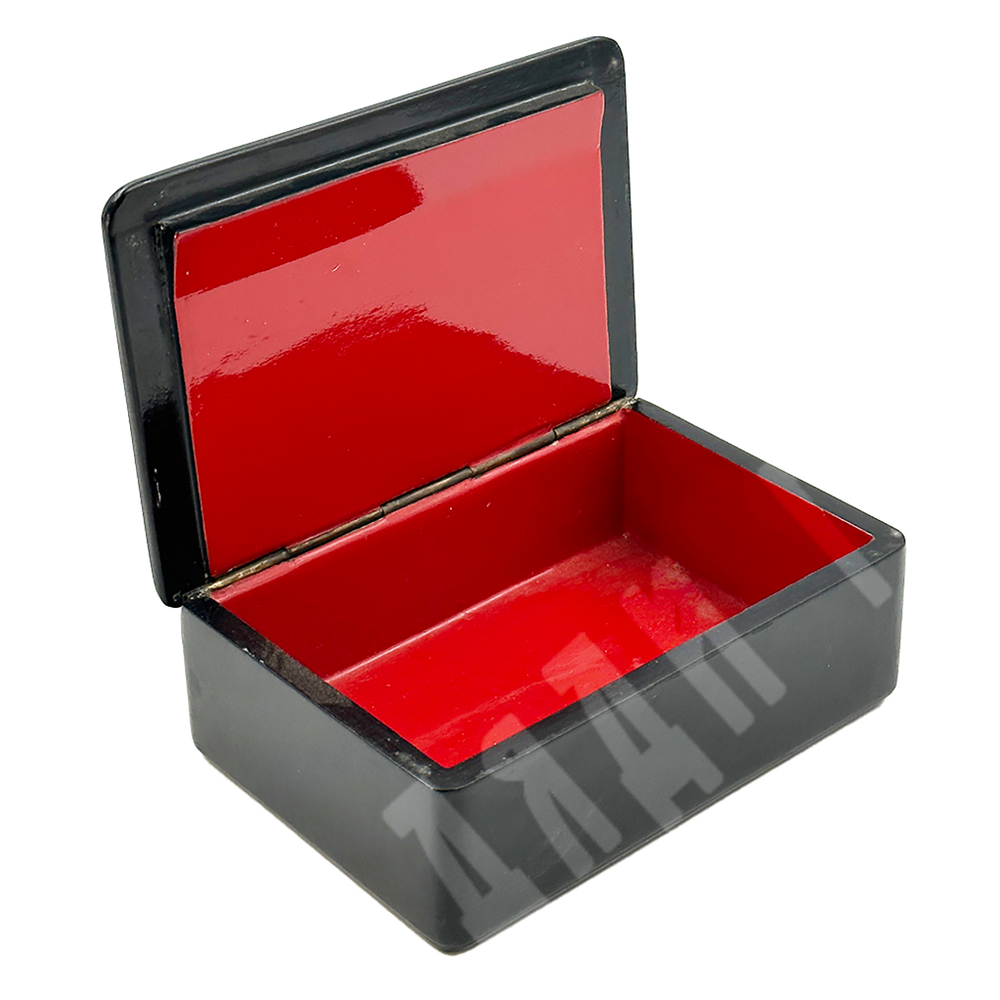 Лаковая шкатулка «Сказка о мертвой царевне и о семи богатырях». Лабутина. Мстёра. СССР, 50-60-е