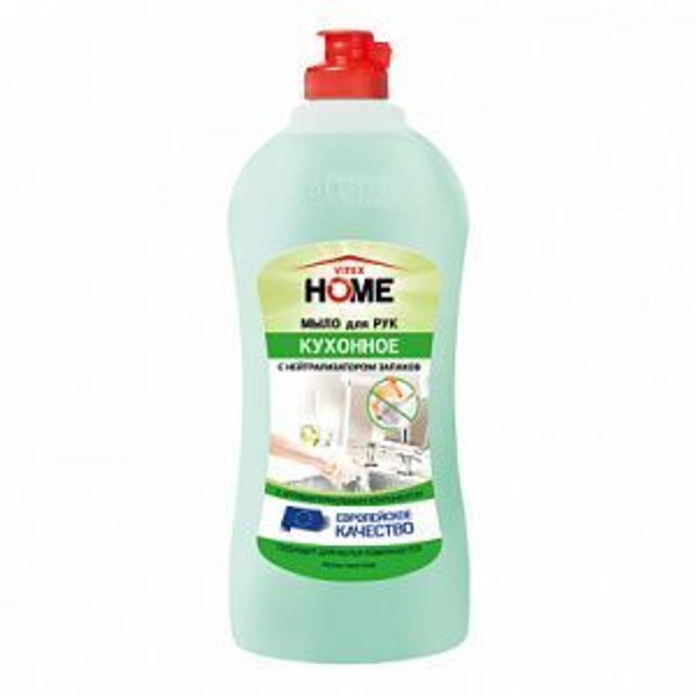 Витэкс HOME МЫЛО для рук КУХОННОЕ (с нейтрализатором запаха) 500мл