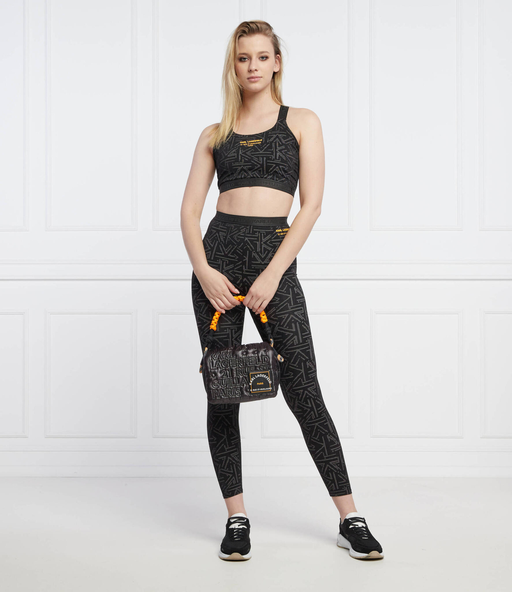 топ Karl Lagerfeld - черный(220W2150)