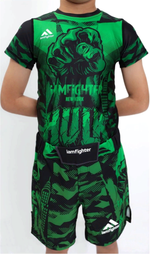 Шорты I am Fighter Hulk детский (зеленый)