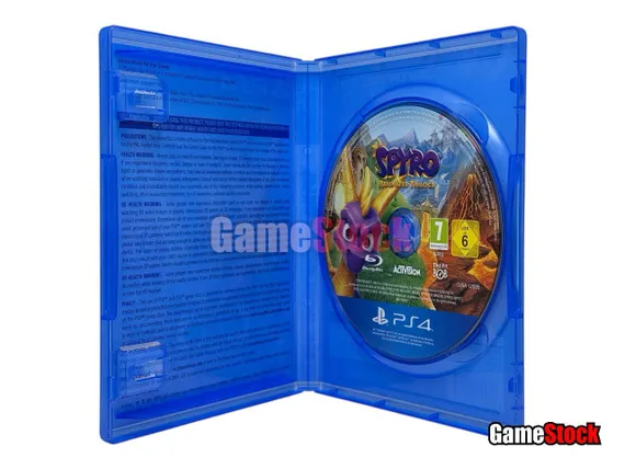 PS4 Spyro Reignited Trilogy (Б/У, Английский язык, CUSA-12125)