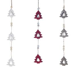 GAEM Украшение новогоднее подвесное "Елка", L6 W2 H34 см, 3в.