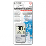 Цифровой термометр RST с выносным сенсором Q158 (в стиле iPhone, серебро ) (RST02158)