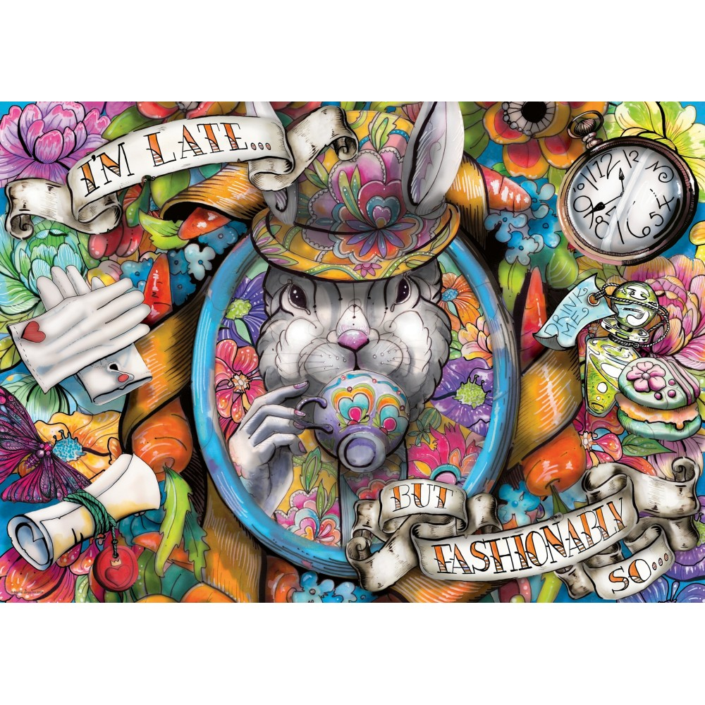 Пазл Ravensburger 017127 Модно опоздать 1000 элементов 017127 — фото 2