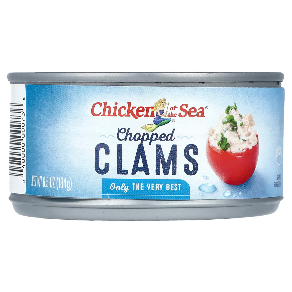 Chicken of the Sea, Нарезанные моллюски, 184 г (6,5 унции)