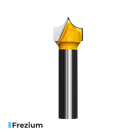 Пазовая фасонная фреза по дереву (12,7x8x10x43)