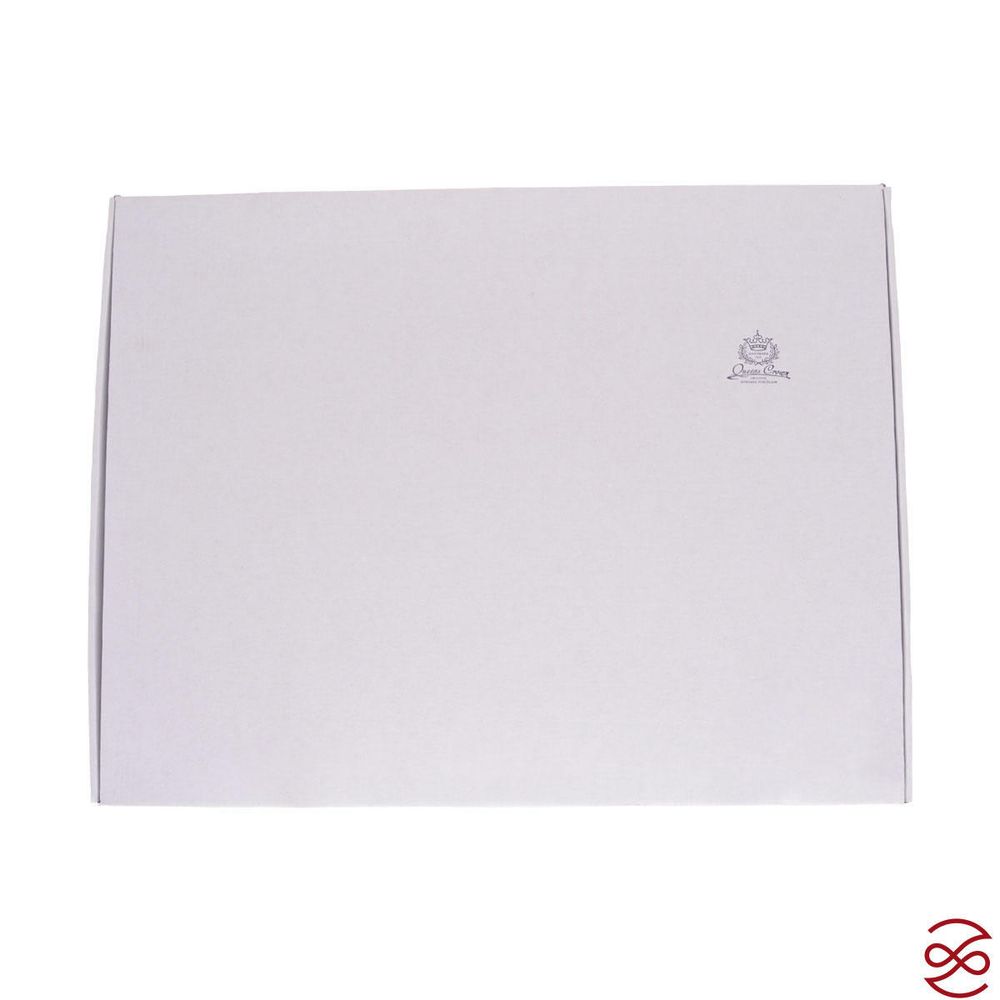 Блюдо квадратное Queen's Crown Aristokrat Охота бежевая 45*25см