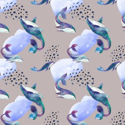 Киты в облаках