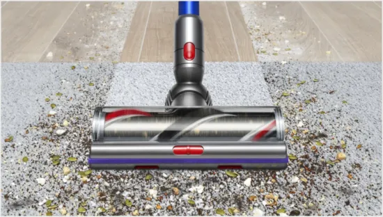 Вертикальный пылесос Dyson V11 Absolute (SV28) EU, Nickel/Blue