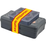 Набор бокс Techniker 12 + органайзер Master 5,5 серо-свинцовый/оранжевый