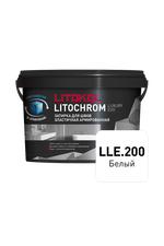 LITOKOL Затирка ЛИТОХРОМ ЛАКШЕРИ ЭВО/LITOCHROM LUXURY EVO 200 белый 5 кг