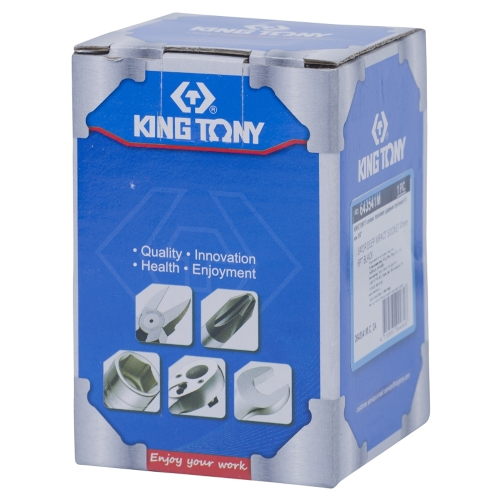 KING TONY (643541M) Головка торцевая ударная глубокая шестигранная 3/4", 41 мм