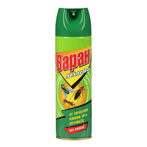ДИХЛОФОС ВАРАН А УНИВЕРСАЛЬНЫЙ ОТ ВСЕХ НАСЕКОМЫХ 440МЛ