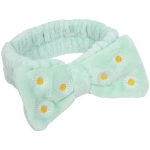 Повязка на голову «New collection Vostok - Ромашки», цвет сиреневый и голубой, 20*6см ( упаковка белый ZIP пакет )