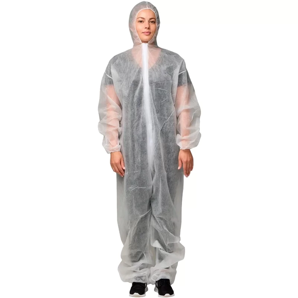 Комбинезон одноразовый "Каспер", 35 г./м2, белый р.XXL