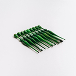 Набор деревянных крючков для вязания из древесины клен 9 штук. KN31