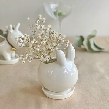 Кашпо фигурное "Зайчик", 11*8*10см