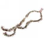 Мишура 2 м 5 см «Метелица», Красный/зеленый