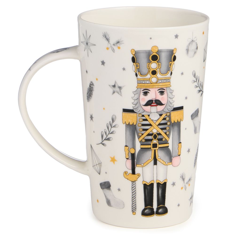 НАБОР ПОДАРОЧНЫЙ LEFARD "ЩЕЛКУНЧИК" (КРУЖКА 385 МЛ В КОМПЛЕКТЕ С ЁЛОЧНОЙ ИГРУШКОЙ)