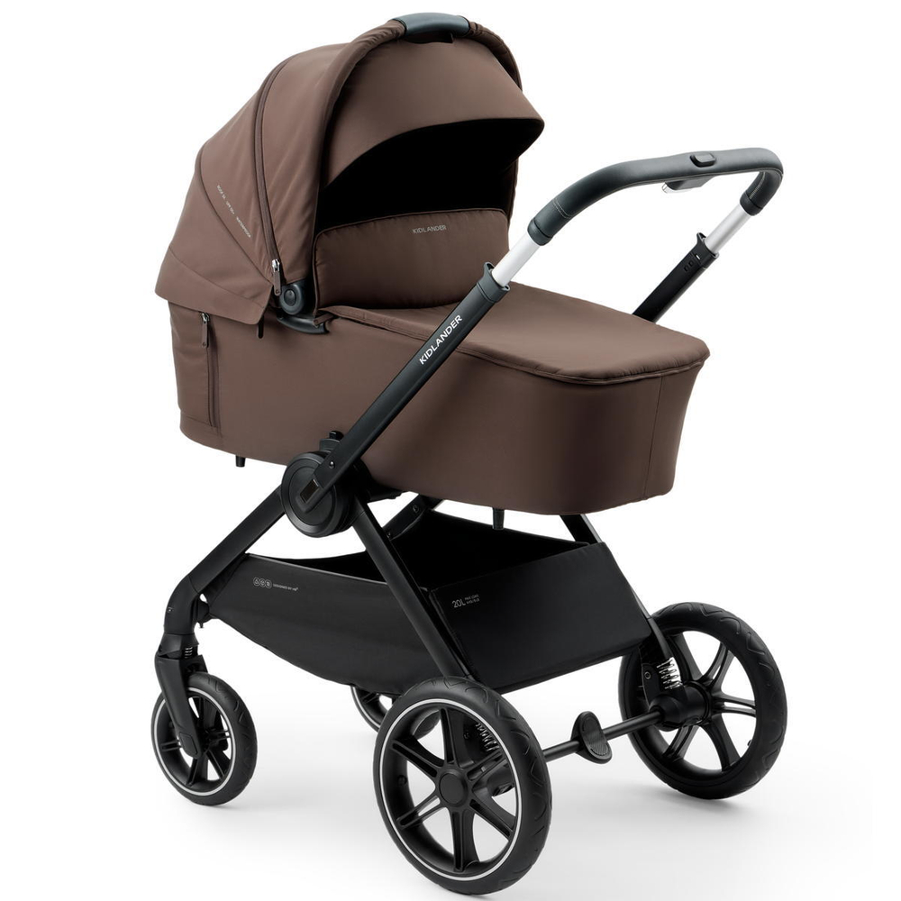 Детская коляска Happy Baby Kidlander 2 в 1 dark brown