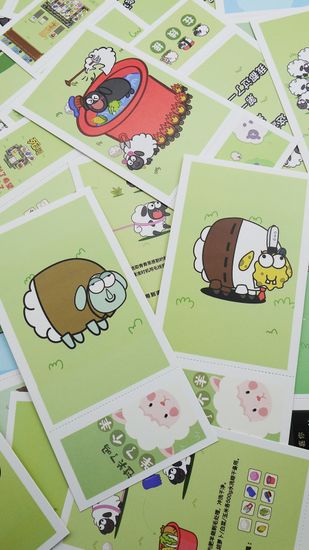 Набор открыток, карточек и наклеек "Овца за овцу / Sheep a Sheep", 188 предметов