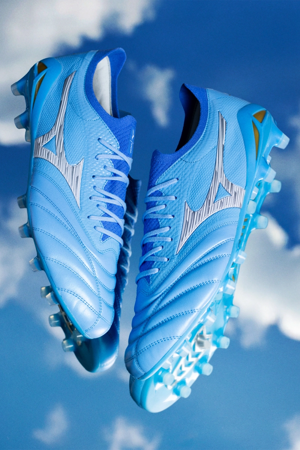 Бутсы Mizuno Morelia Neo IV Beta Japan FG - синий