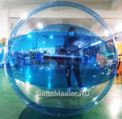 Бизнес-набор: Бассейн 5*5 м (1 шт), Водный шар ПВХ (2 шт), насос (1 шт)