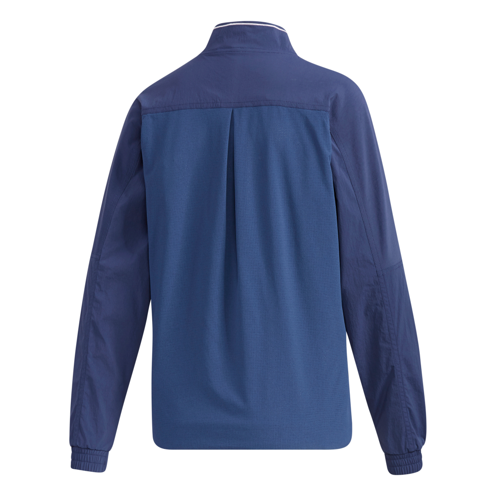 Женская теннисная куртка Adidas Women Streatch Woven Jacket - Blue
