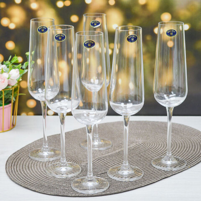 Набор фужеров для шампанского "Ardea" 6шт 220мл