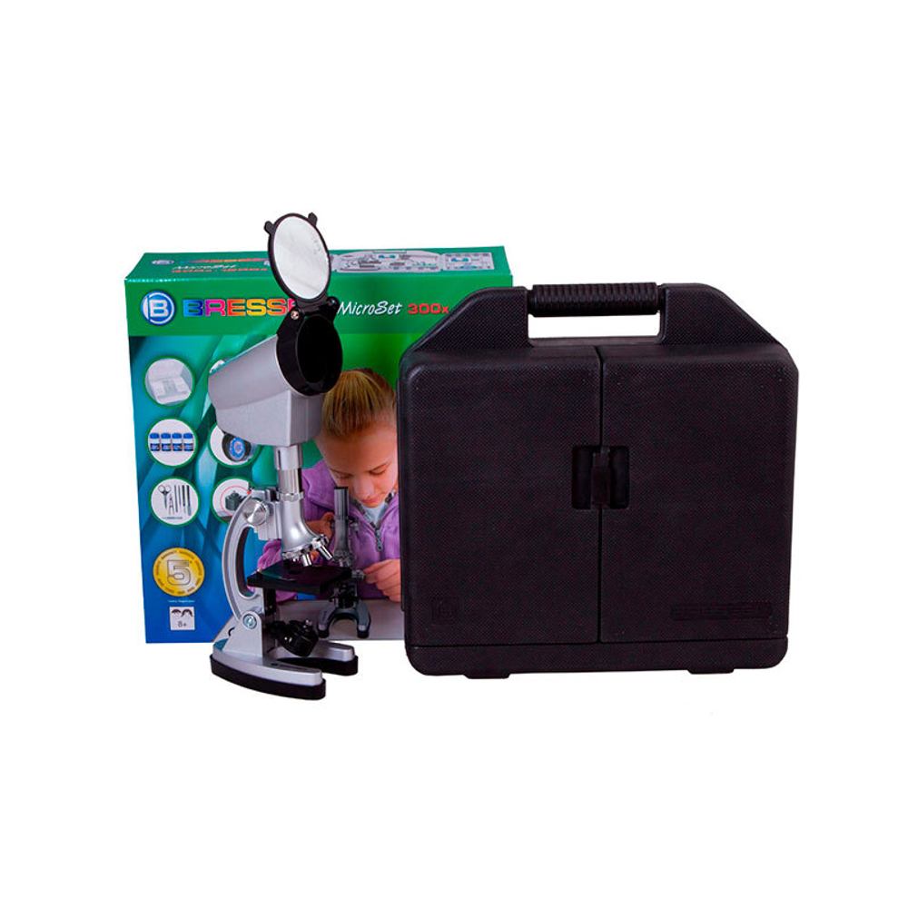 Микроскоп Bresser Junior Biotar 300x-1200x, в кейсе - фото 2