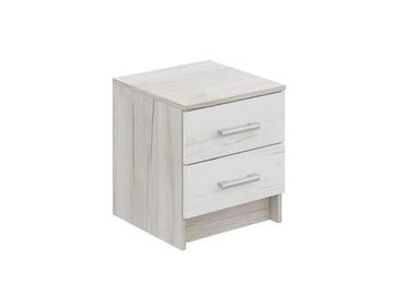 ГАРМОНИЯ ТБ 601 тумба прикроватная (Крафт)фасад ДУБ КРАФТ БЕЛЫЙ/корпус ДУБ КРАФТ СЕРЫЙ