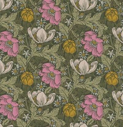 Обои с цветочным дизайном 552560