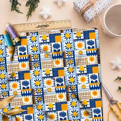 Ткань Барби графический конфетти