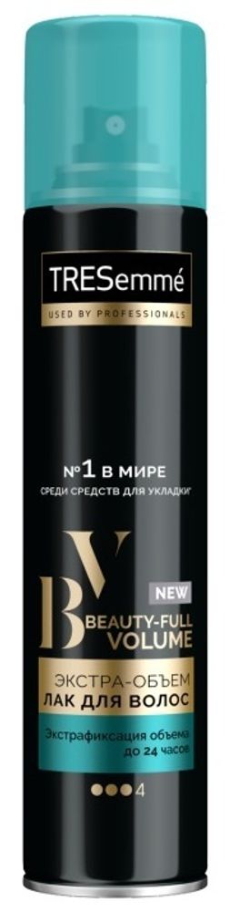 Tresemme Лак для волос Beauty-full Volume, экстра-объем, 250 мл